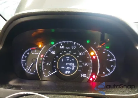 2012 Honda Cr-V Ex-L from USA, damaged, VIN 5J6RM3H74CL030033